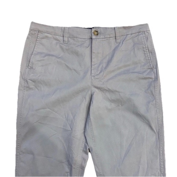 J. Crew Light Gray Cotton High-rise Girlfriend Chino Pant Women’s Size 10 - Picture 4 of 5